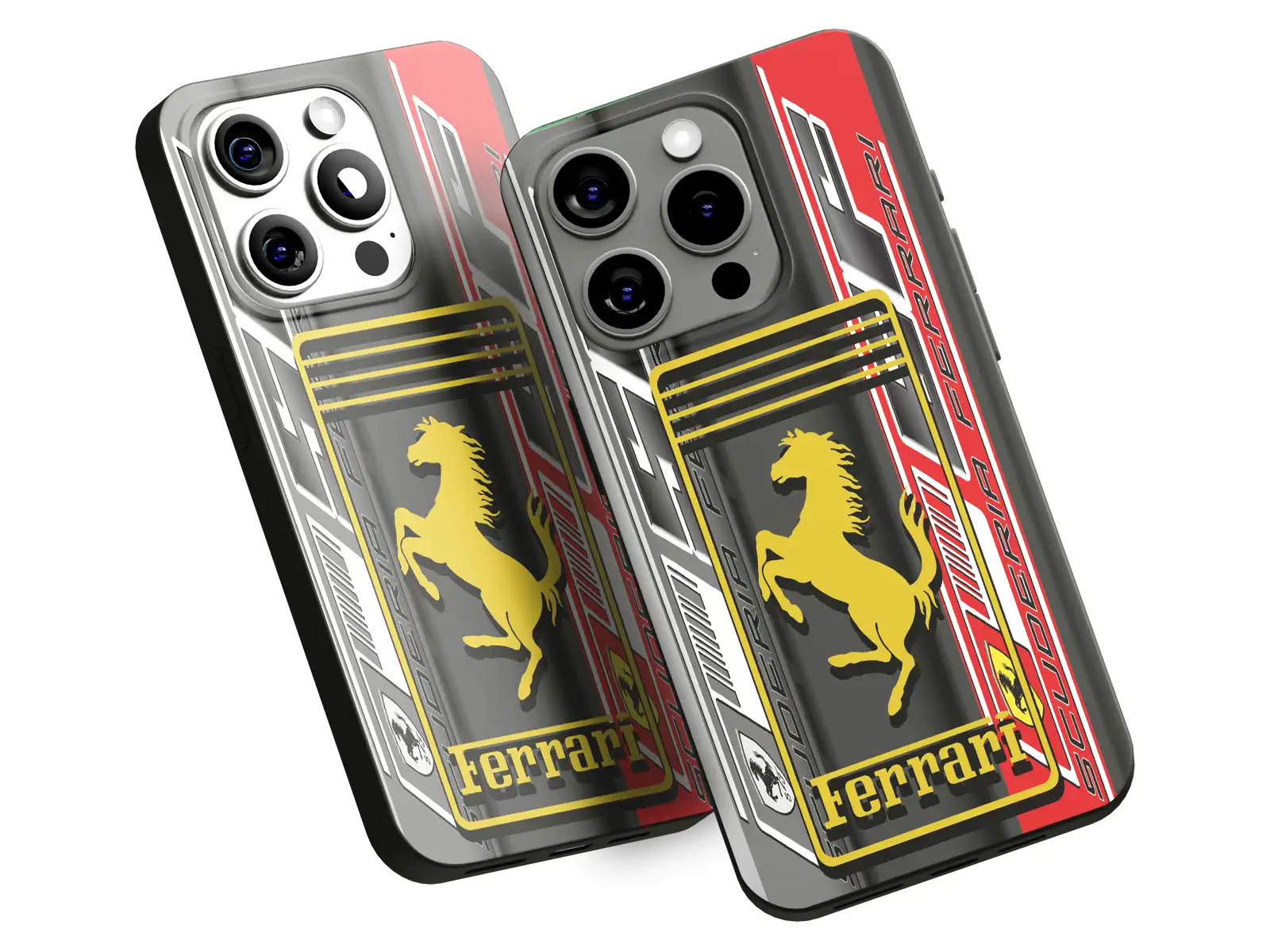 Ferrari Cover in Silicone Smartphone Alta Gamma Resistente